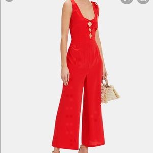 Intermix Brigette Polka Dot Jumpsuit 2